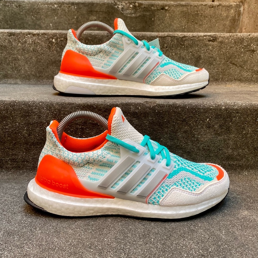 Adidas Ultra Boost 5.0 DNA J White Silver Mint Shoes
